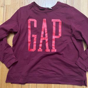 GAP Women Sweater Size: XL + Scarf / Color: Maroon